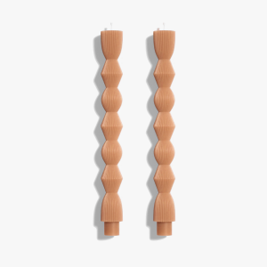 Set Velas Tapers Hexagonales